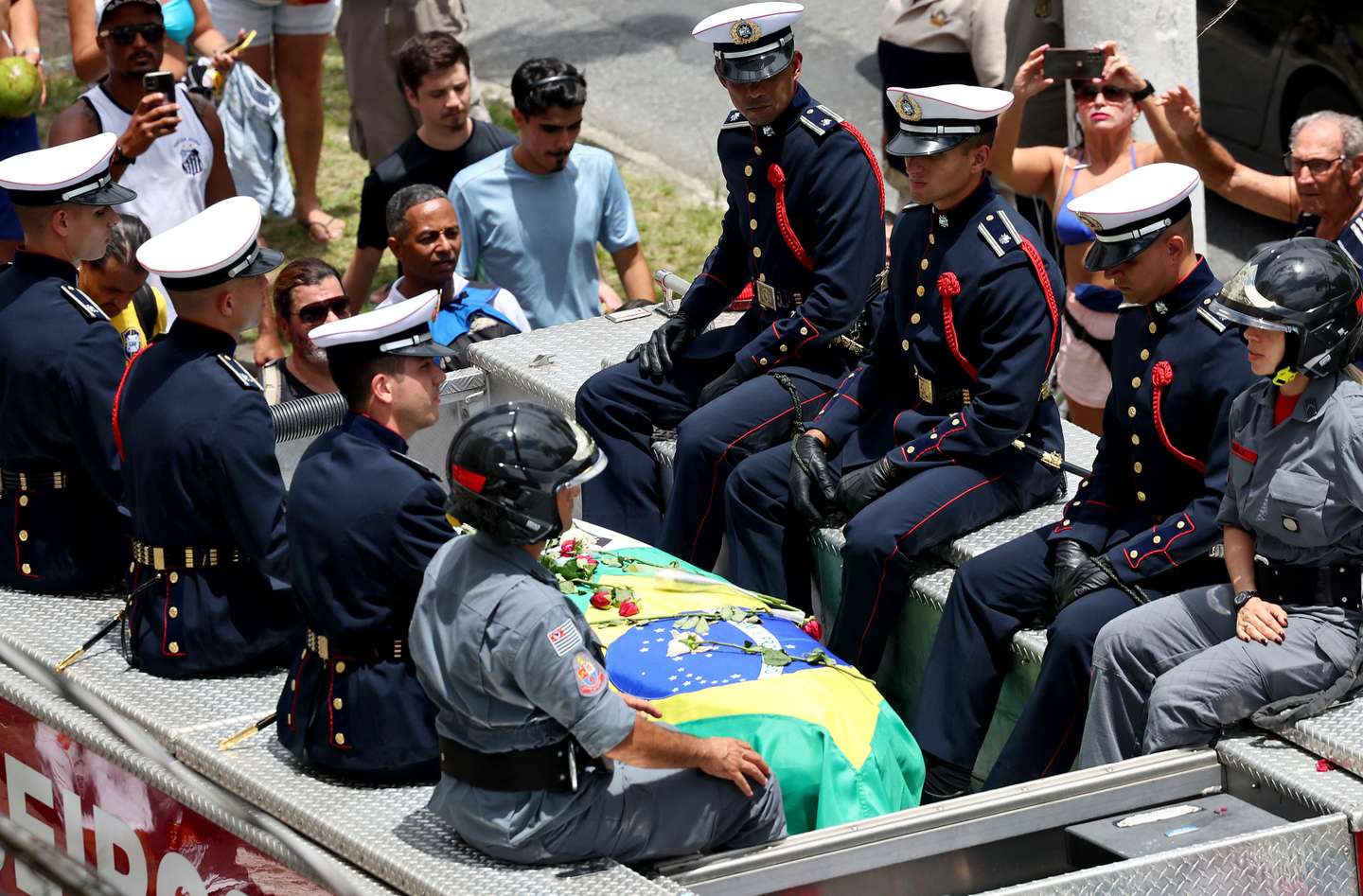 Football Legend Pele Funeral