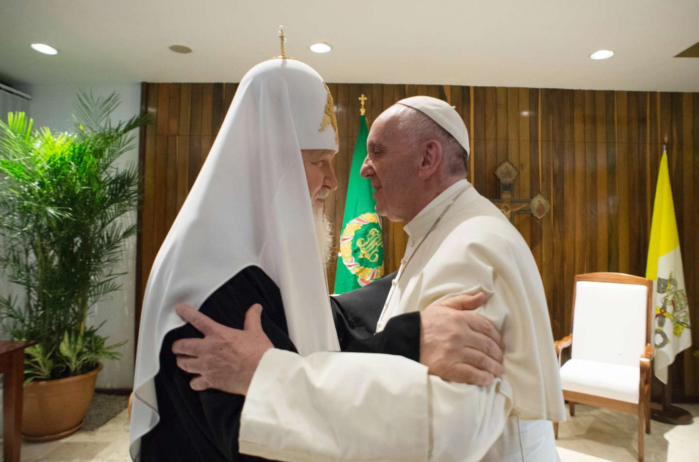 Rencontre du pape François et du patriarche orthodoxe Kirill - Cuba