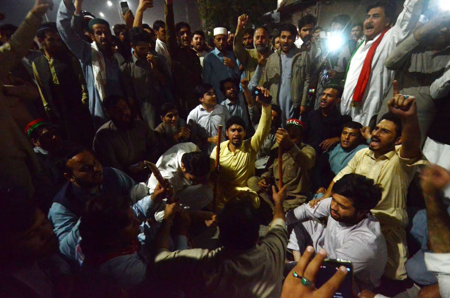 Protests erupt after assassination attempt on former Pakistani premier