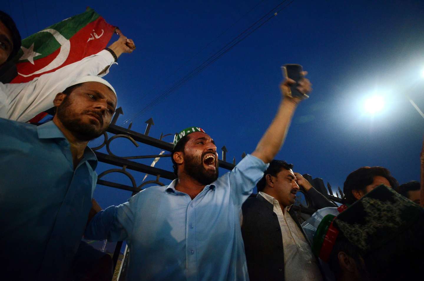 Protests erupt after assassination attempt on former Pakistani premier