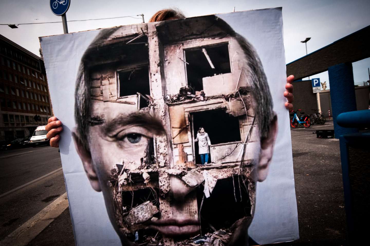 Protest In Rome Against The War In Ukraine
