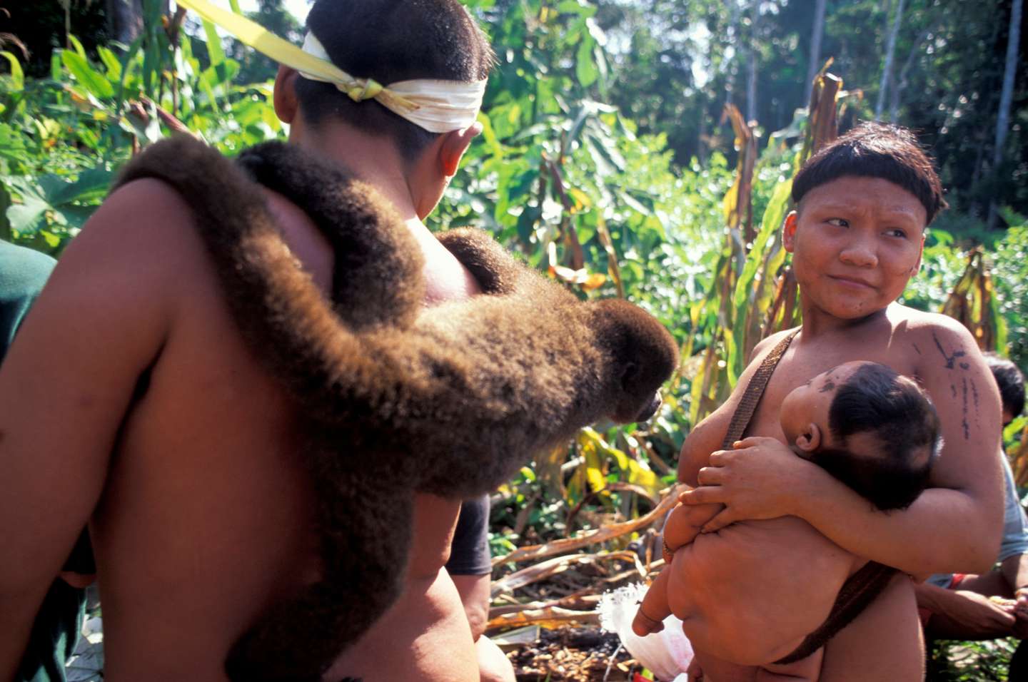 (EDITORS NOTE: Image contains nudity.) Korubo, Korubu or