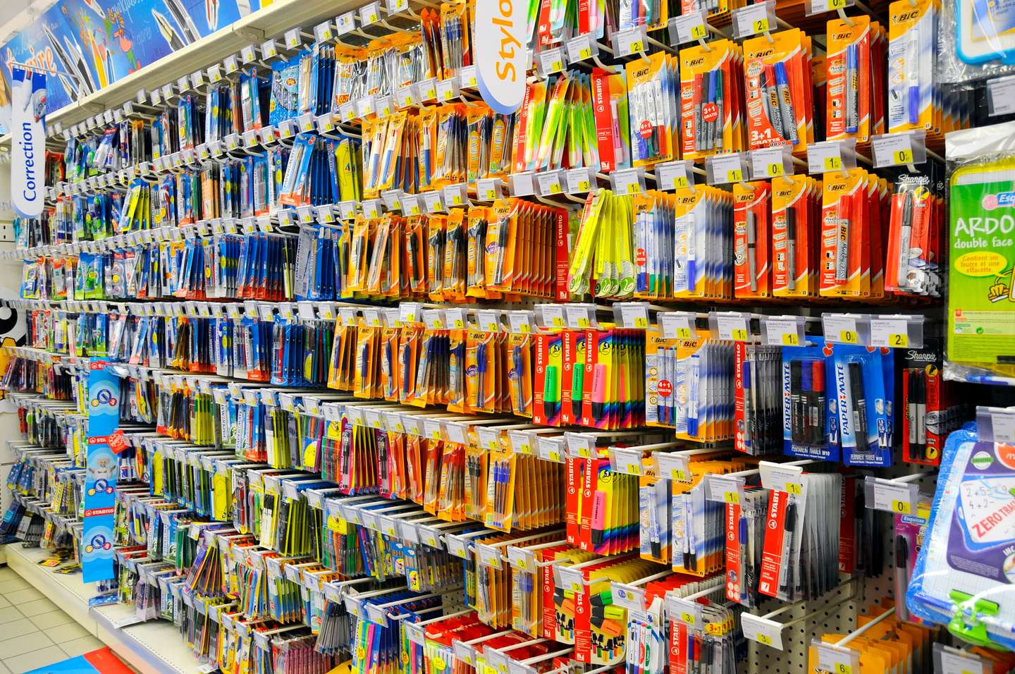 School supplies.