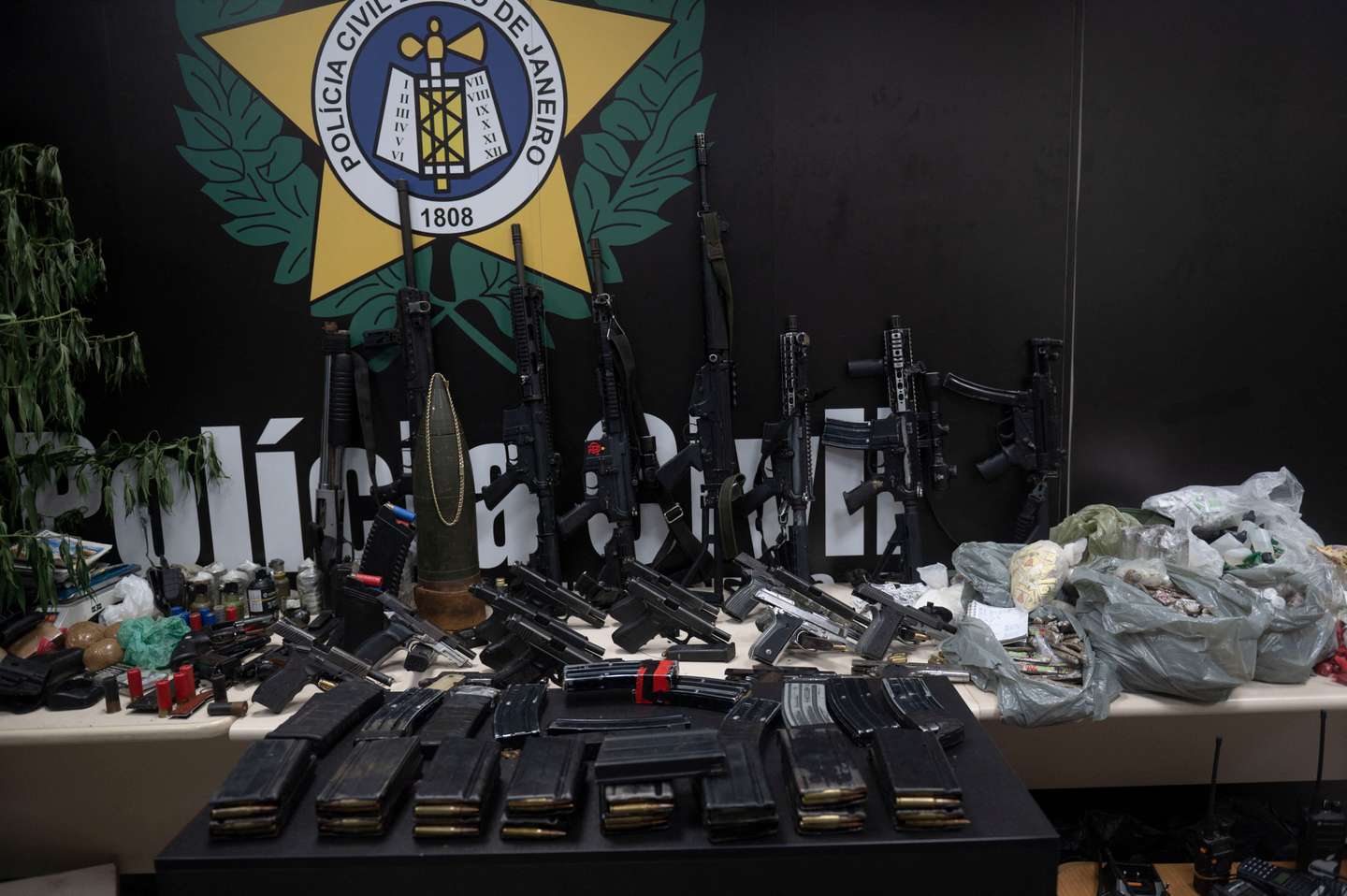 BRAZIL-CRIME-DRUGS-POLICE