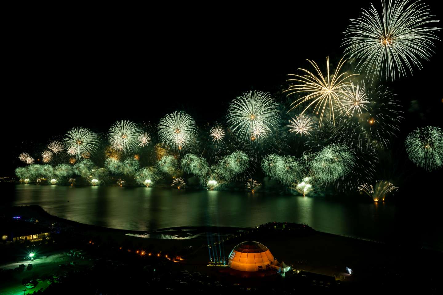 RAK NYE 2022 – Guinness World Record Fireworks Display On  Al Marjan Island