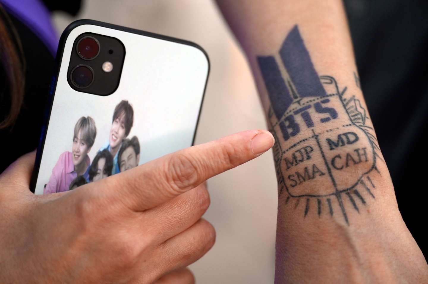 Las Vegas Welcomes BTS With Purple-Lit Properties And Marquee Takeover