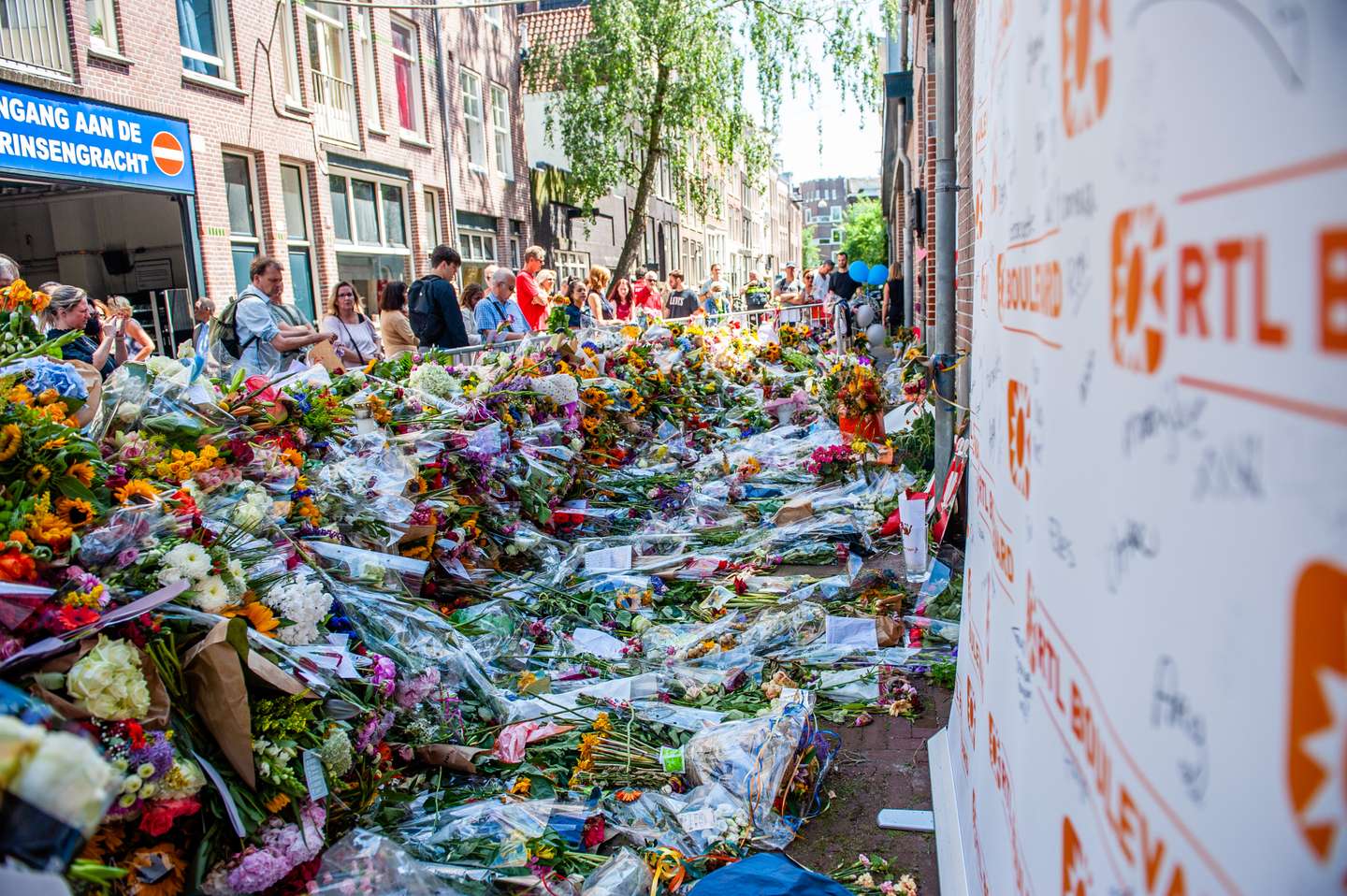 A general view of the scene where the De Vrier was shot from