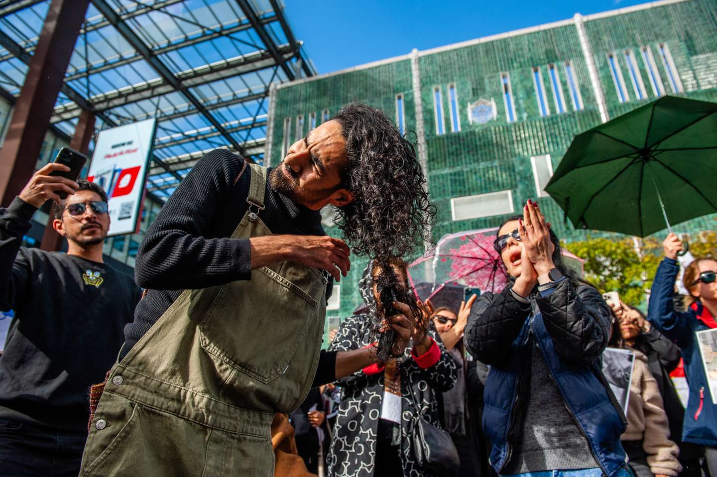 Global Day Of Action For Iran Held In Eindhoven