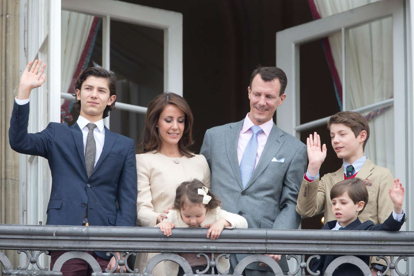 Queen Margrethe II Of Denmark And Family Celebrate Her Majesty's 76th Birthday