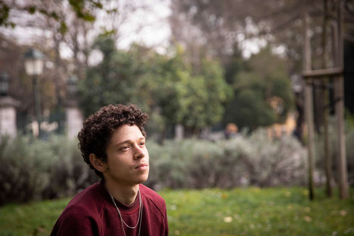 Entrevista ao ator João Monteiro, no Jardim da Estrela, em Lisboa. Lisboa, 4 de fevereiro de 2022. JOÃO PORFÍRIO/OBSERVADOR