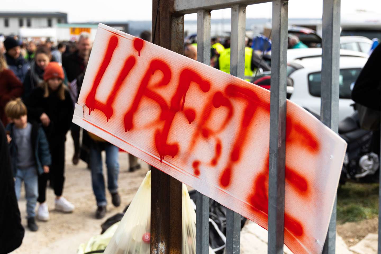 French 'Freedom Convoy' Gets Under Way In Protest At Covid-19 Restrictions