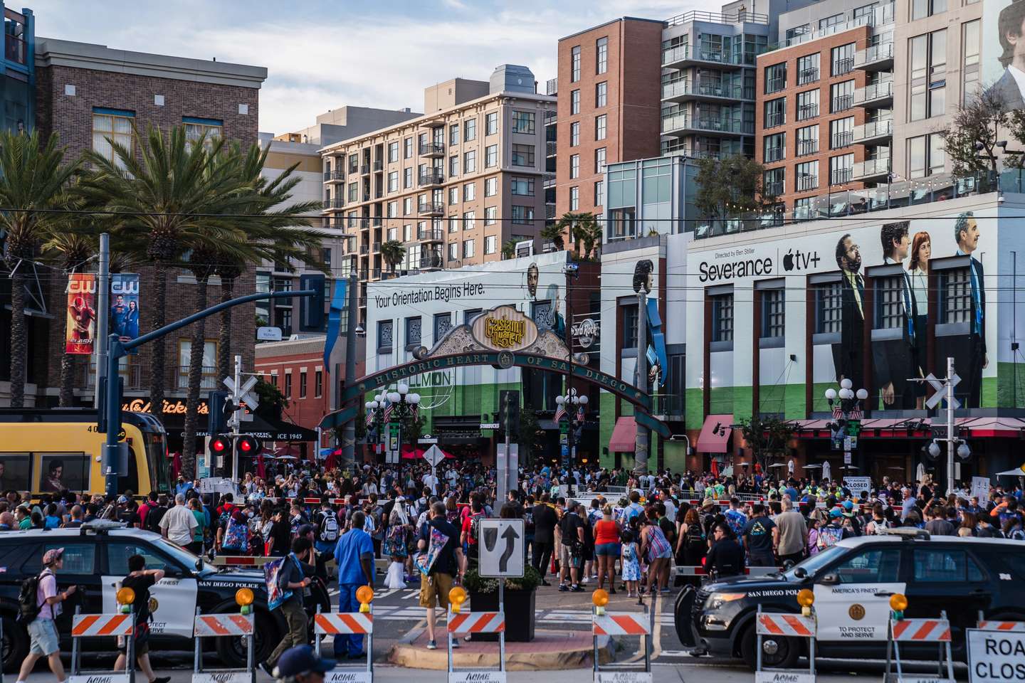 Costumed Fans Attend First Day At Comic Con In San Diego