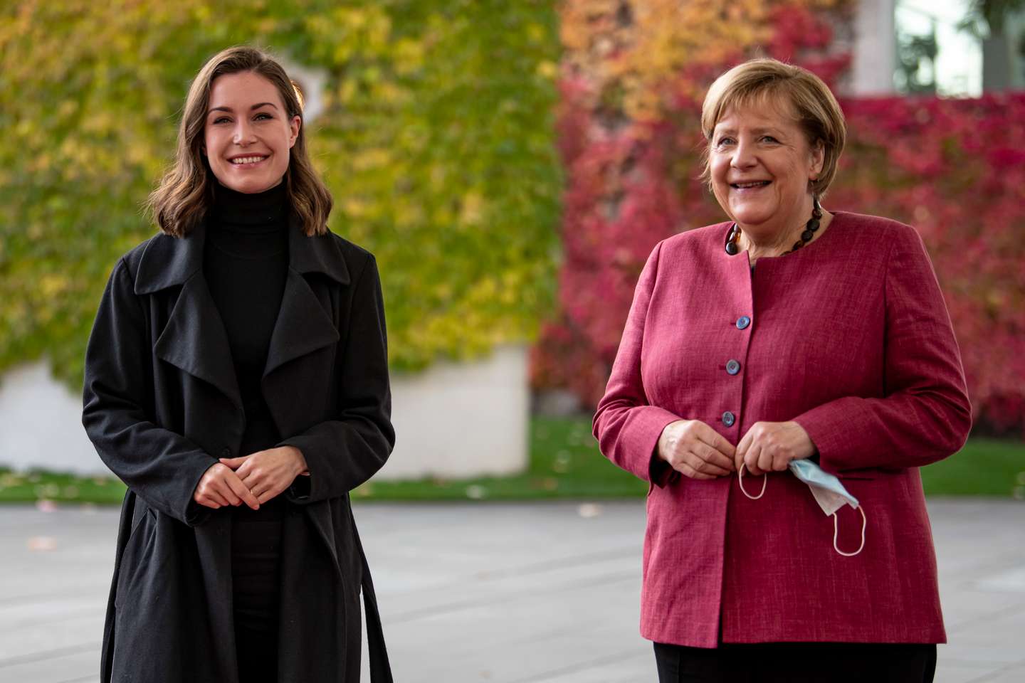 Finland's Prime Minister Marin visits Berlin