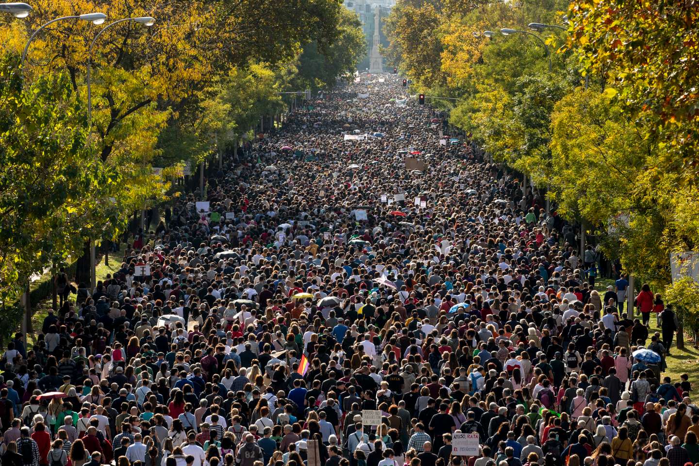 Demonstration For The Defence Of The Health System In Madrid