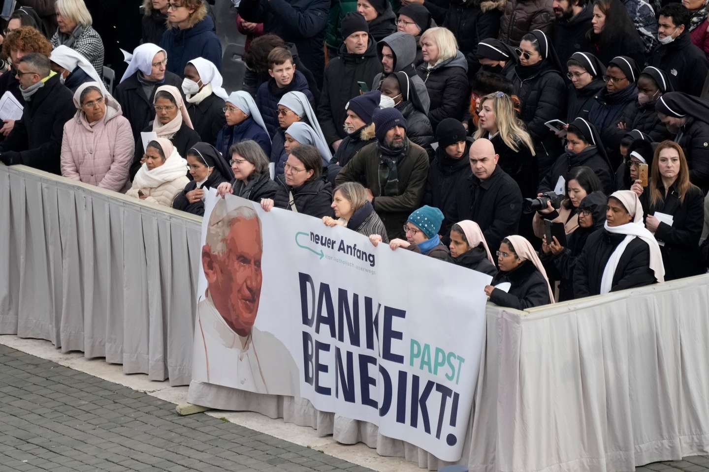 The Funeral Of Pope Emeritus Benedict XVI Takes Place In St Peter's Basilica