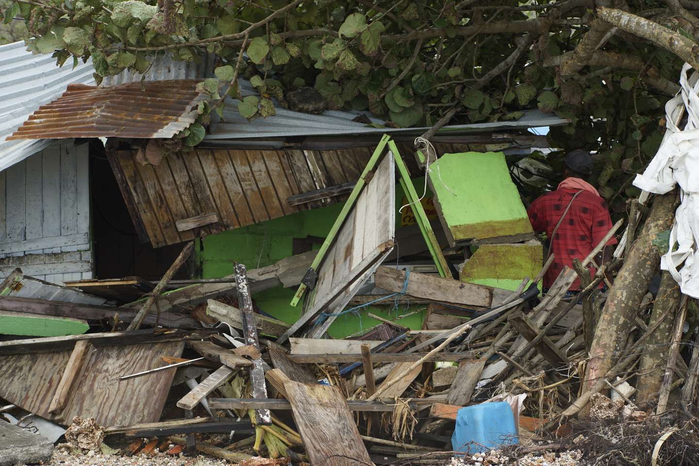Hurricane Iota Hits San Andres Island
