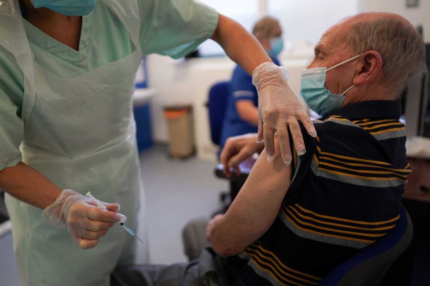Vaccine Rollout Continues In GPs' Surgeries Across The UK