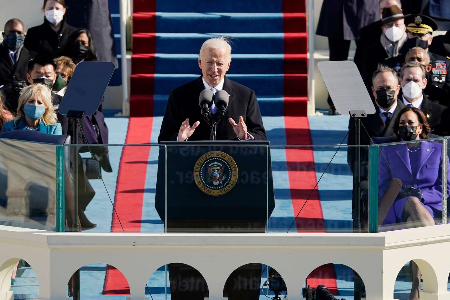 Joe Biden Sworn In As 46th President Of The United States At U.S. Capitol Inauguration Ceremony