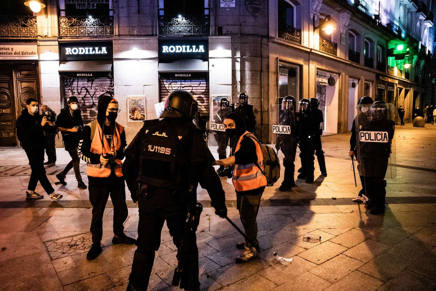 Demonstration Against The Imprisonment Of Rapper Pablo Hasel