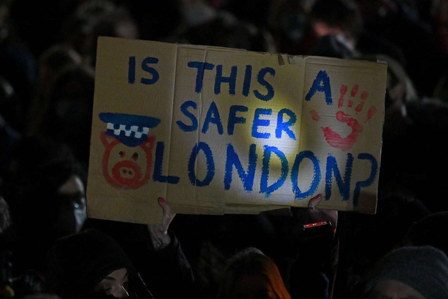 BRITAIN-POLICE-MURDER-VIGIL