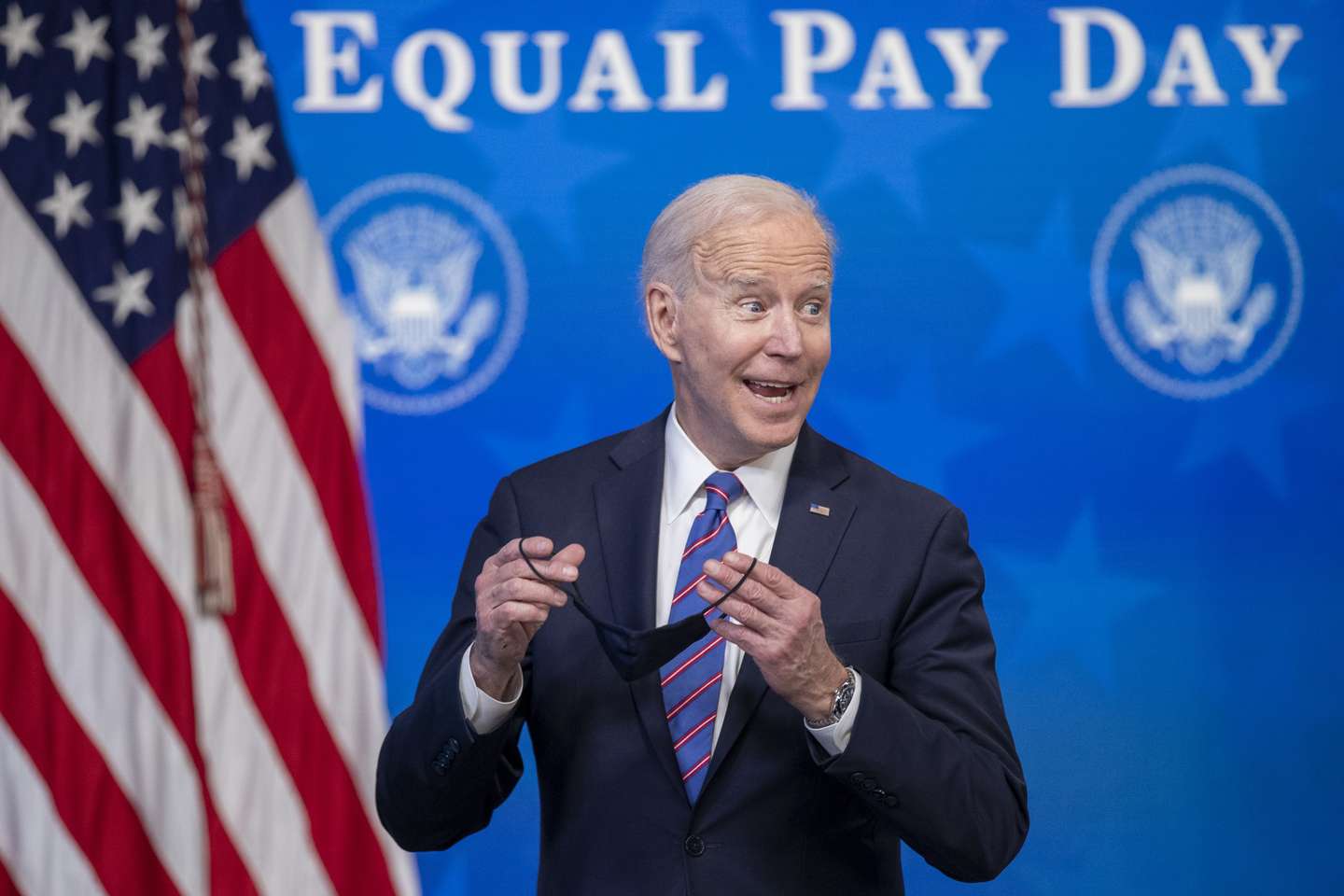 President Biden Holds Event Marking Equal Pay Day