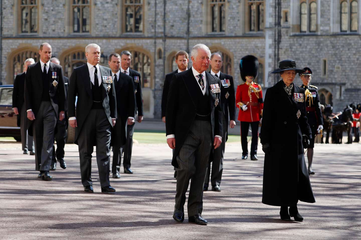The Funeral Of Prince Philip, Duke Of Edinburgh Is Held In Windsor