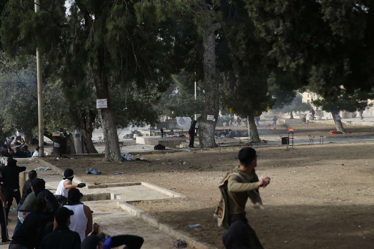 Israeli police intervene in Palestinians at Masjid al-Aqsa Compound