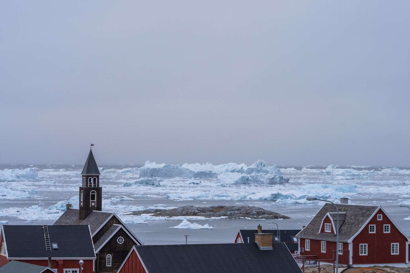 Icebergs In Greenland