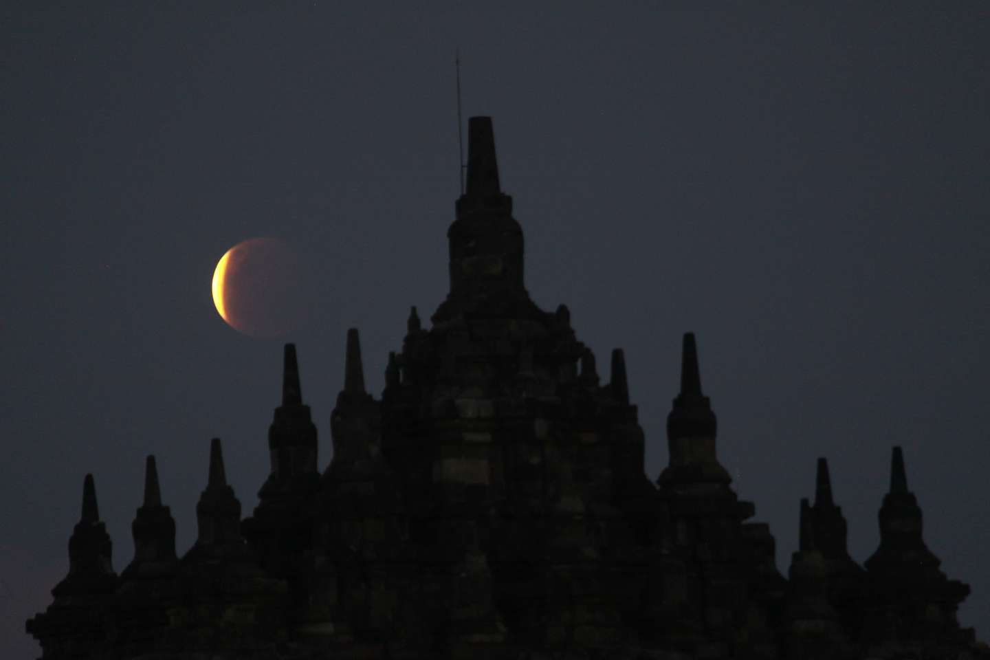 Super Blood Moon In Indonesia