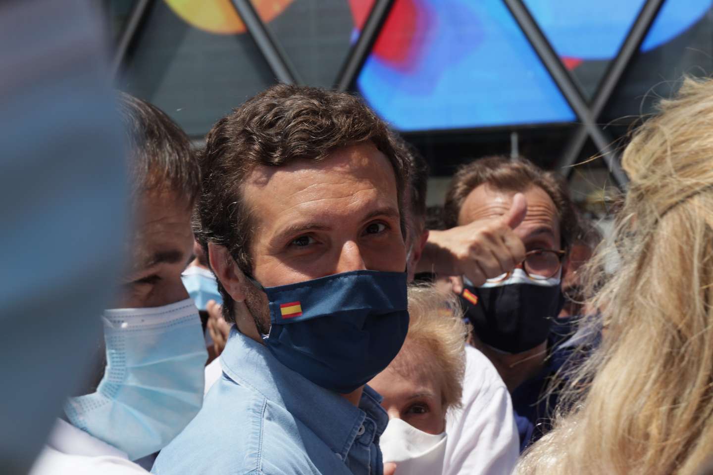 Demonstration Against The Pardons Of The Catalan Political Prisoners