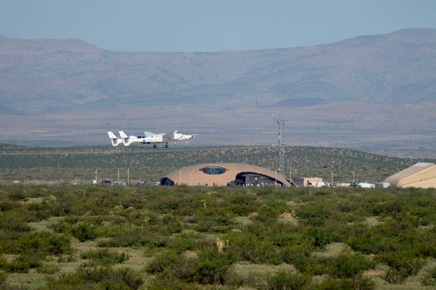 Virgin Galactic's Space Plane VSS Unity Launches Richard Branson To Edge Of Space From New Mexico