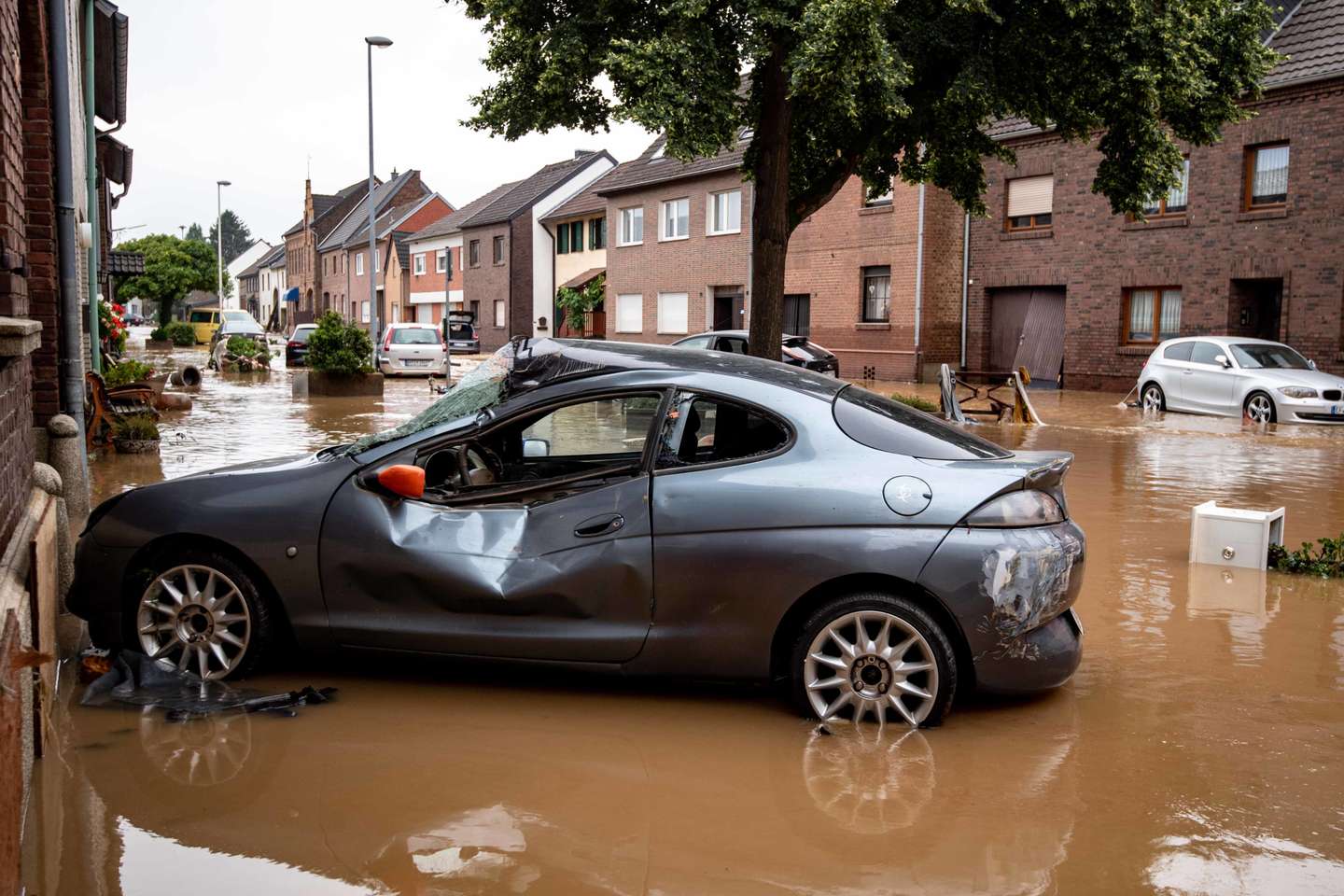 After the storm in North Rhine-Westphalia