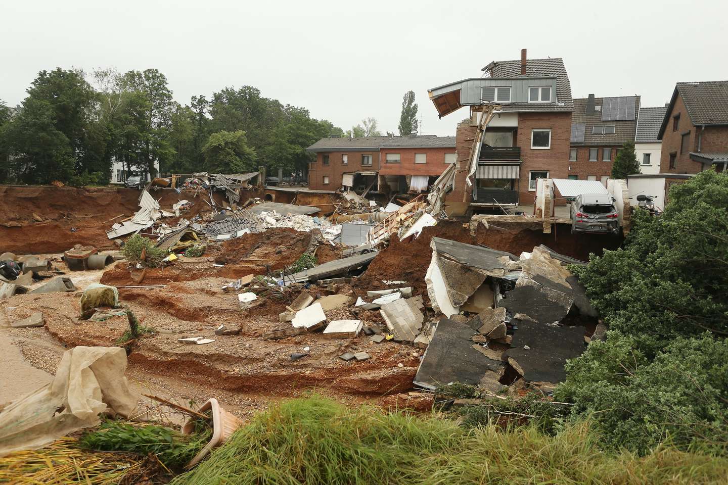 After the storm in North Rhine-Westphalia