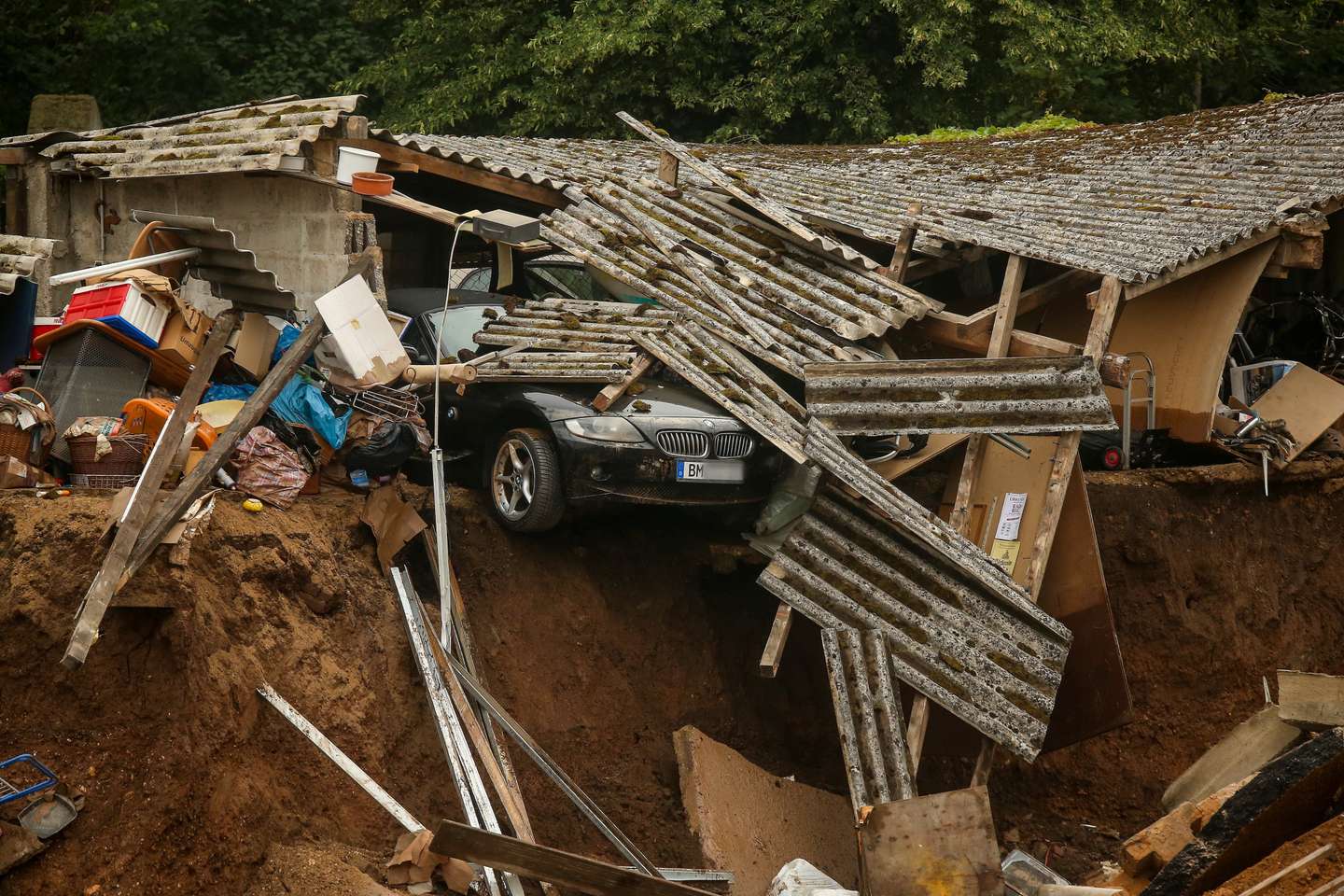 After the storm in North Rhine-Westphalia
