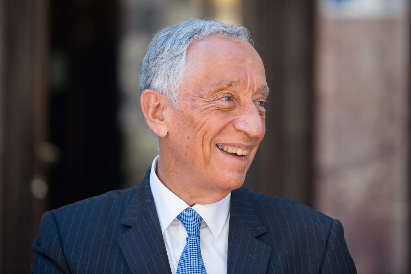 President of Portugal Marcelo Rebelo de Sousa attends the