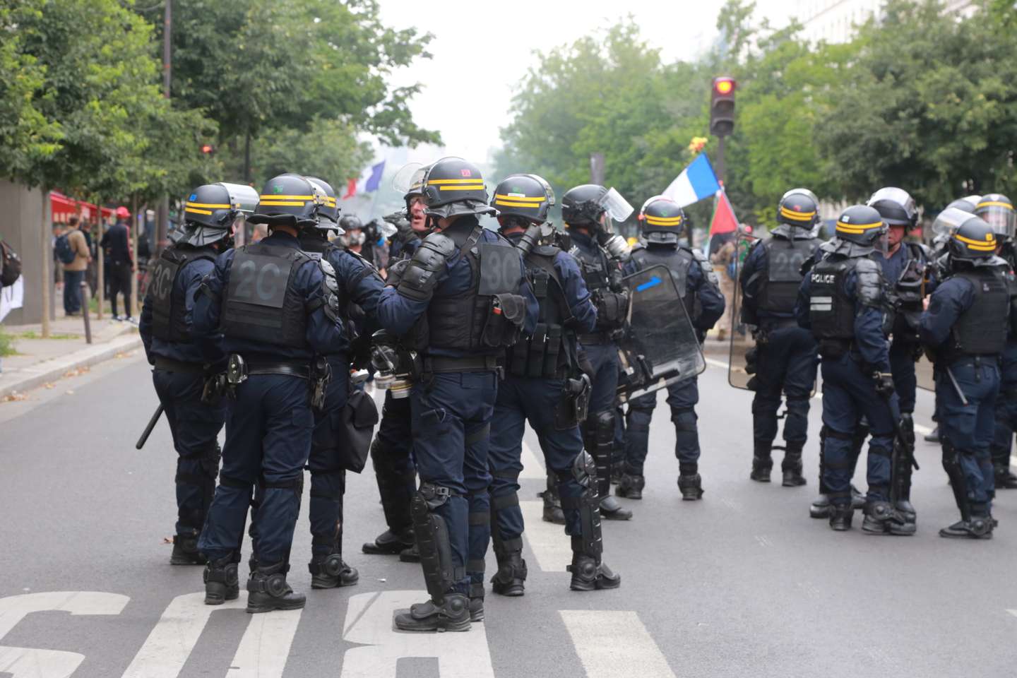 Protesters Hold An Anti-Covid Rule Demonstration In Paris