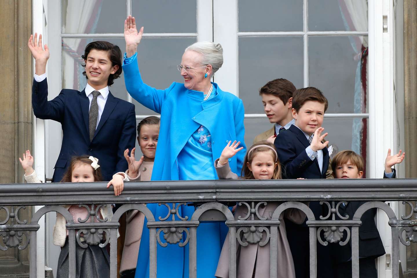 Queen Margrethe II Of Denmark And Family Celebrate Her Majesty's 76th Birthday