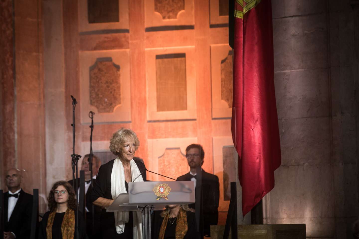 Cerimónia de concessão de Honras de Panteão Nacional a Aristides Sousa Mendes com a presença das mais altas figuras do Estado português como Marcelo Rebelo de Sousa, o Presidente da República, Eduardo Ferro Rodrigues, presidente da Assembleia da República e António Costa, primeiro-ministro. Lisboa, 19 de outubro de 2021. JOÃO PORFÍRIO/OBSERVADORCerimónia de concessão de Honras de Panteão Nacional a Aristides Sousa Mendes com a presença das mais altas figuras do Estado português como Marcelo Rebelo de Sousa, o Presidente da República, Eduardo Ferro Rodrigues, presidente da Assembleia da República e António Costa, primeiro-ministro. Lisboa, 19 de outubro de 2021. JOÃO PORFÍRIO/OBSERVADOR