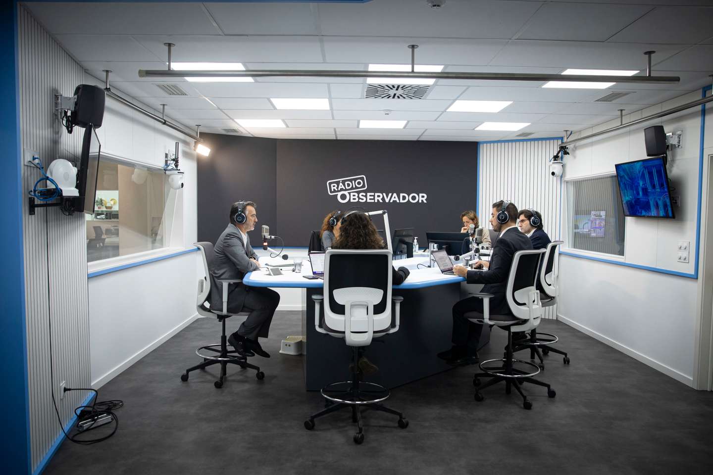 Entrevista ao presidente da iniciativa liberal - IL - João Cotrim de Figueiredo, à Rádio Observador, candidato pelo partido às próximas eleições legislativas. Lisboa, 10 de dezembro de 2021. JOÃO PORFÍRIO/OBSERVADOR