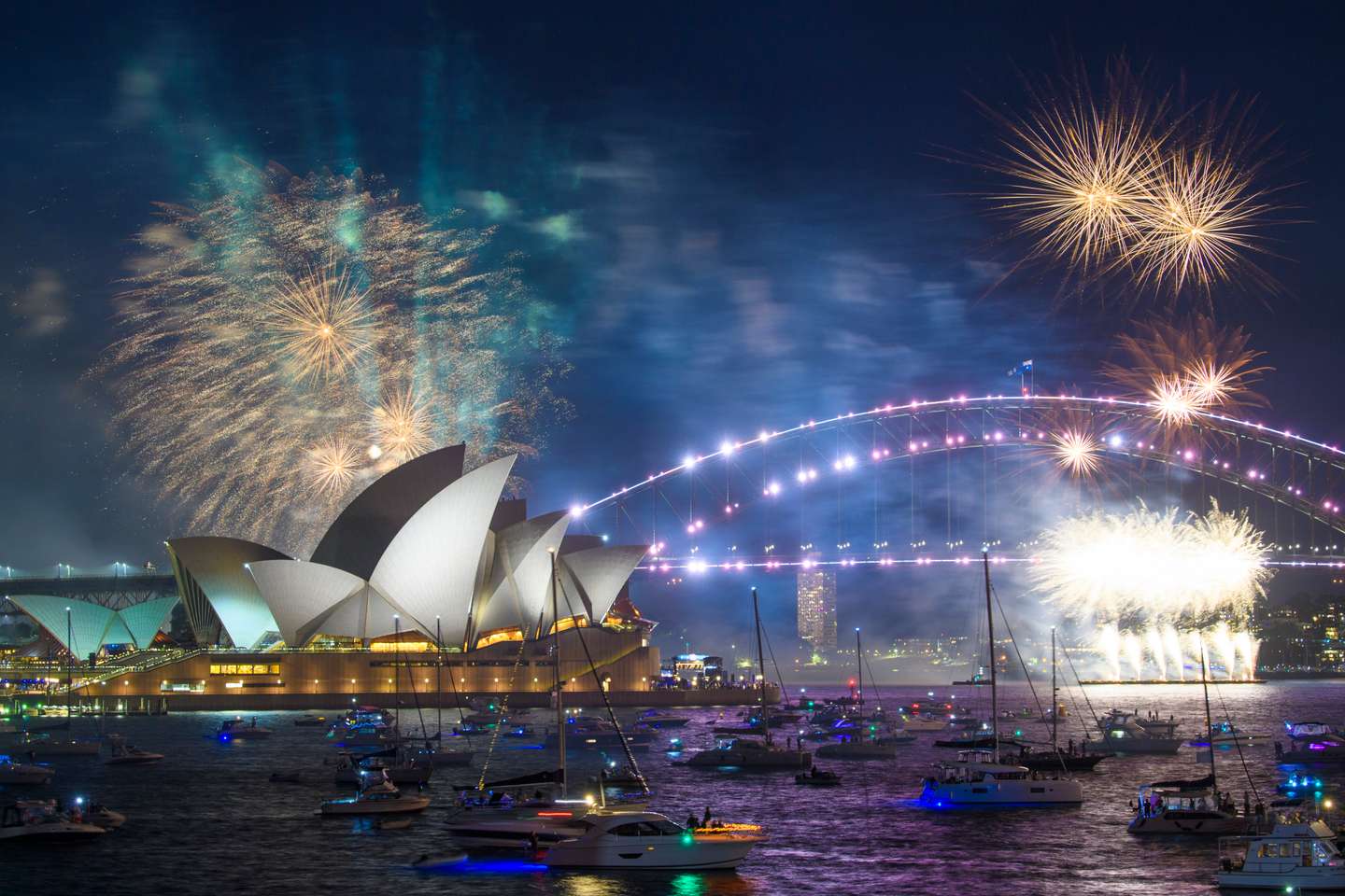 Australians Celebrate New Year's Eve 2021