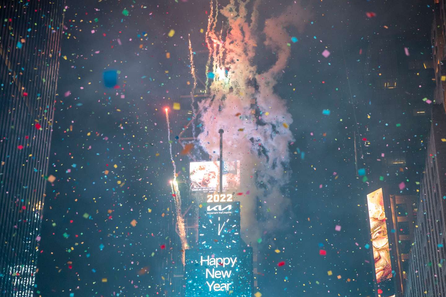 Times Square New Year's Eve 2022 Celebration
