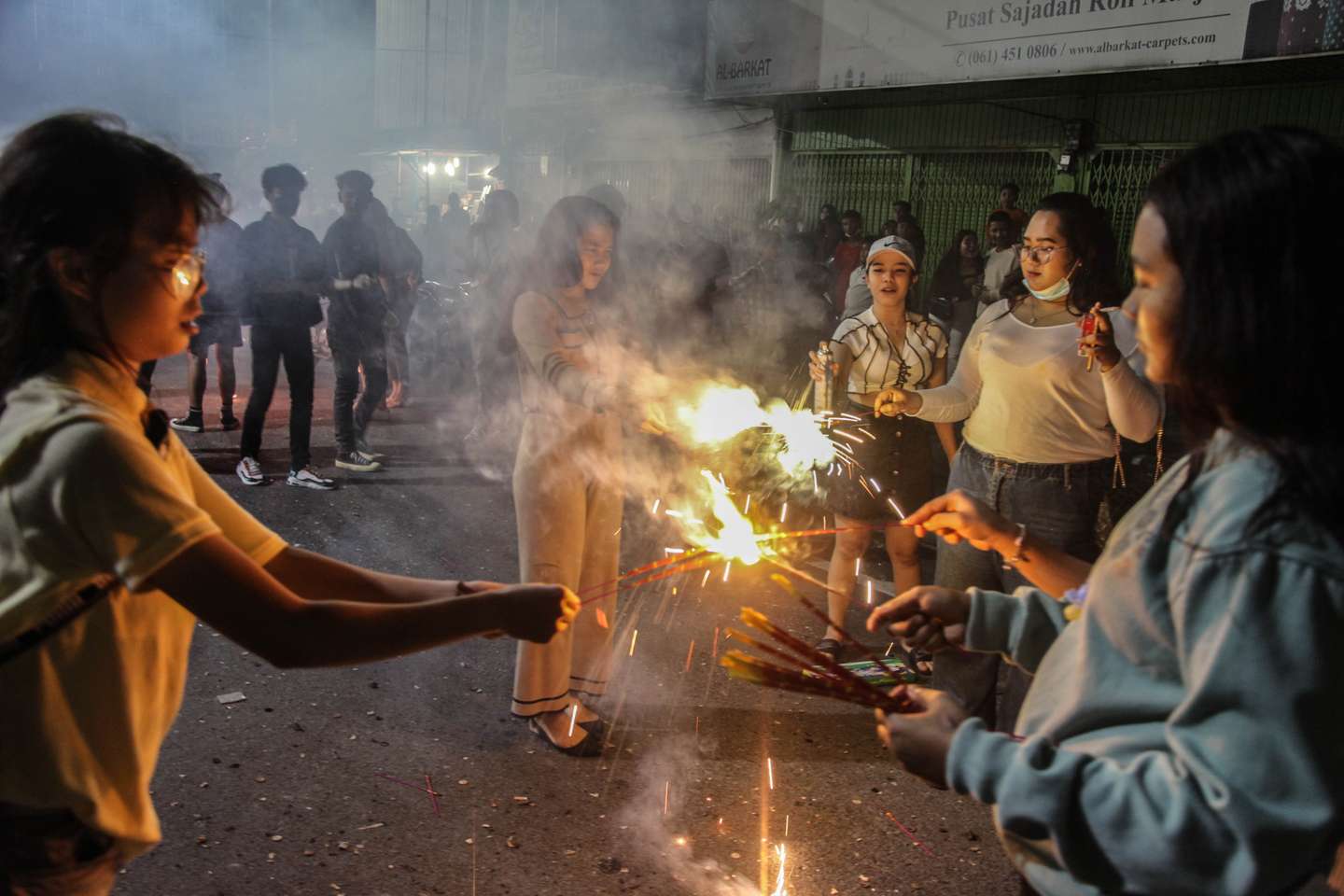 Indonesia New Year Amid COVID-19 Variant Omicron