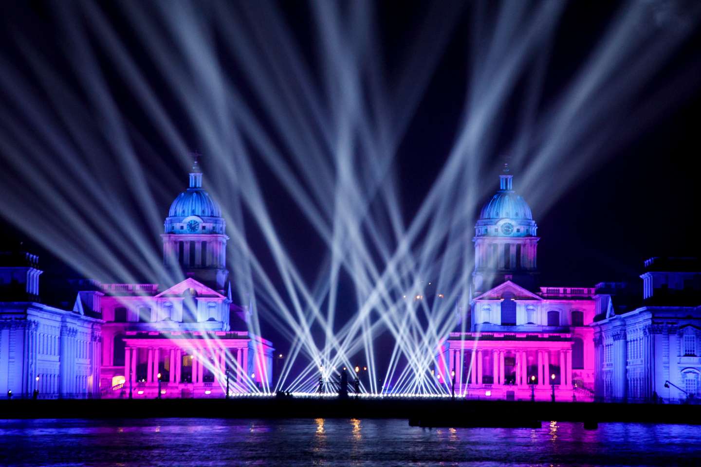 Fireworks and drone display marks new year in London