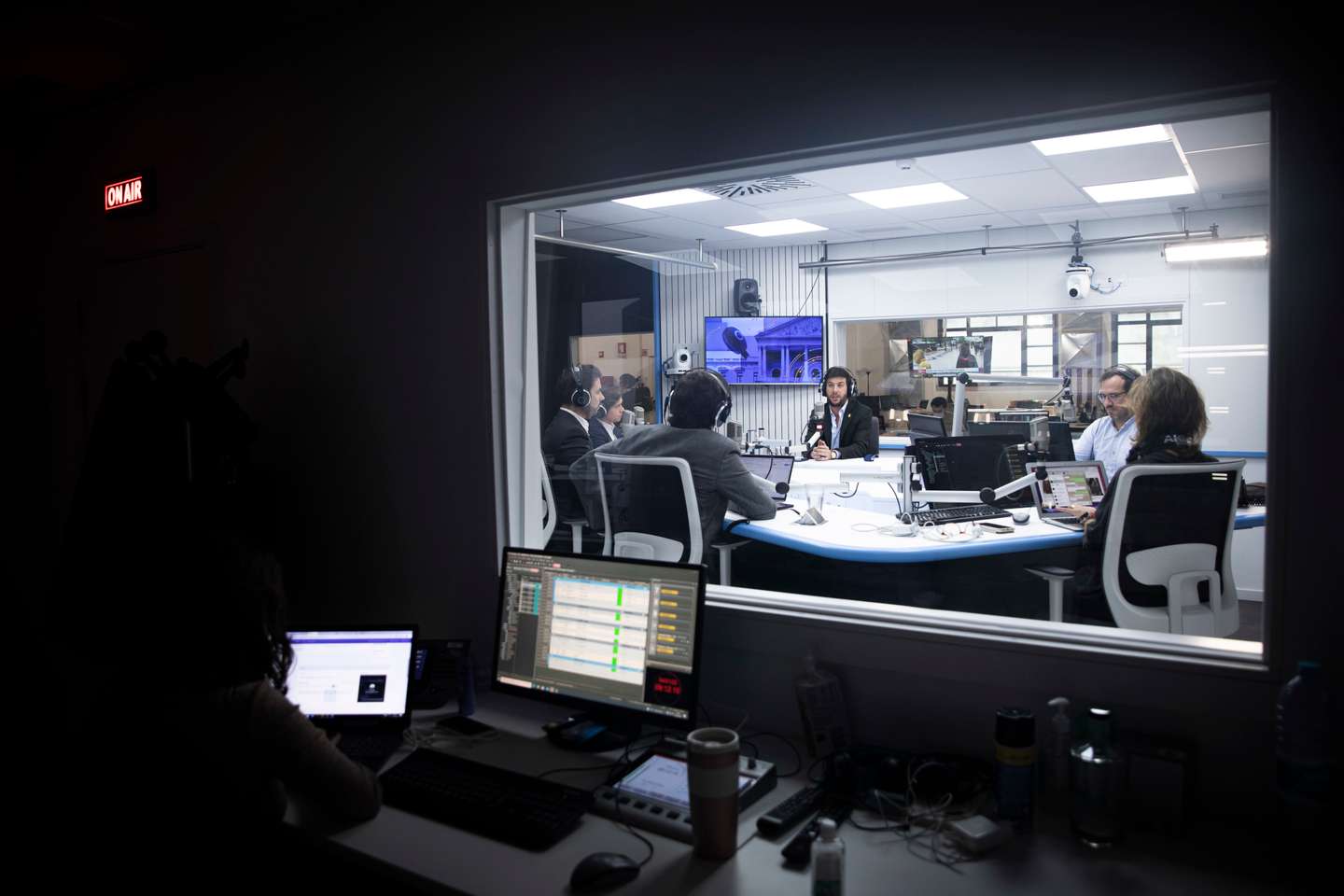 Entrevista a Francisco Rodrigues dos Santos, presidente do CDS-PP, à Rádio Observador. Lisboa, 4 de janeiro de 2022. JOÃO PORFÍRIO/OBSERVADOR