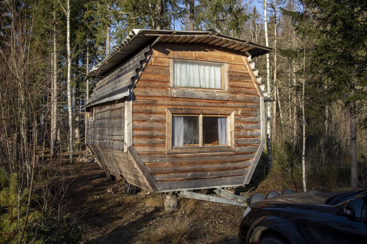 Tiny house community in Sweden