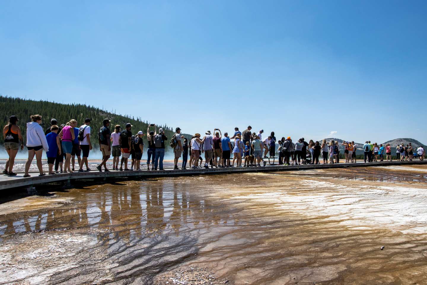 Yellowstone Sees Record Numbers Of Visitors