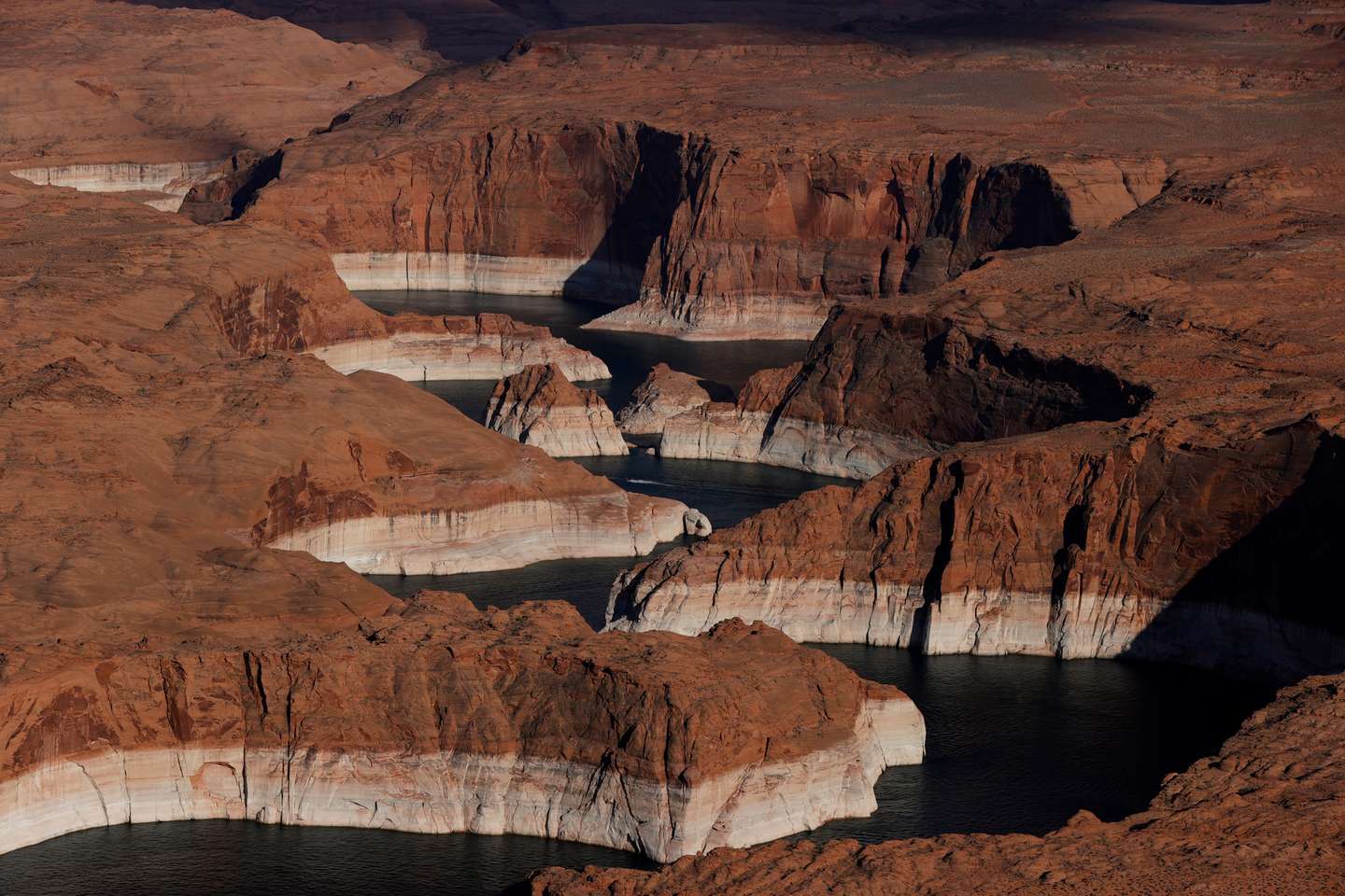 Lake Powell At Historic Low Levels In Drought-Stricken West