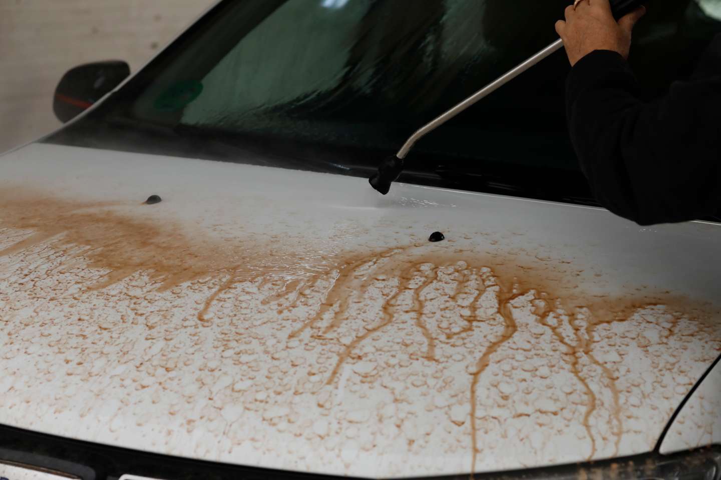 A "chuva de barro" em Madrid