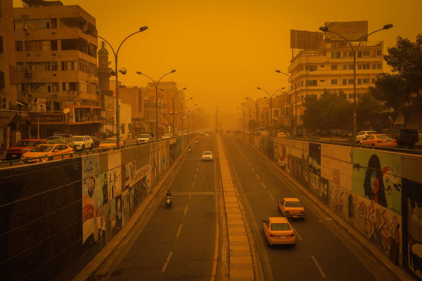Sandstorm in Iraq's capital