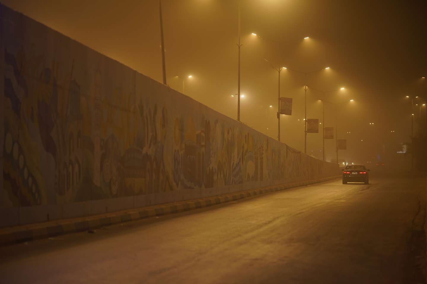 Sandstorm in Iraq